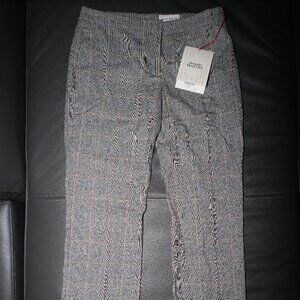 Alexander McQueen Wool Pleated Pants Trousers - US Size 6 - Sale off MSRP $589